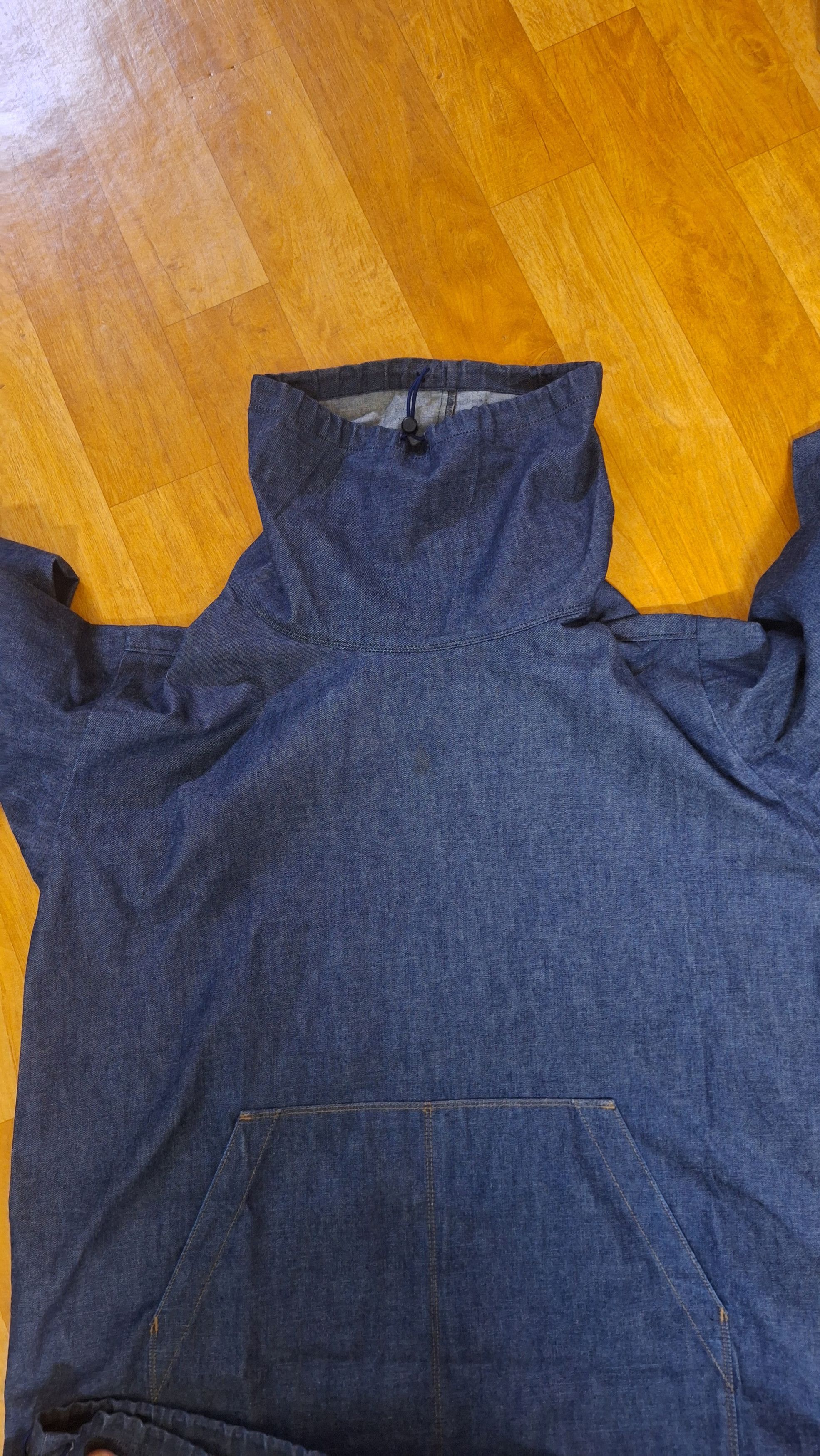 Johnbull × SMOCK Vintage 70s JohnBull Smock Denim Jacket Size US XL / EU 56 / 4 - 10 Thumbnail