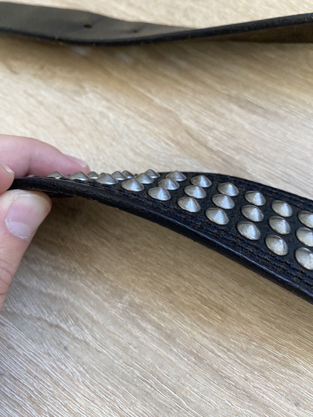 Japanese Brand Vintage 90s Japanese Metal Punk Rock Emo Goth Belt Japan Size ONE SIZE - 7 Thumbnail