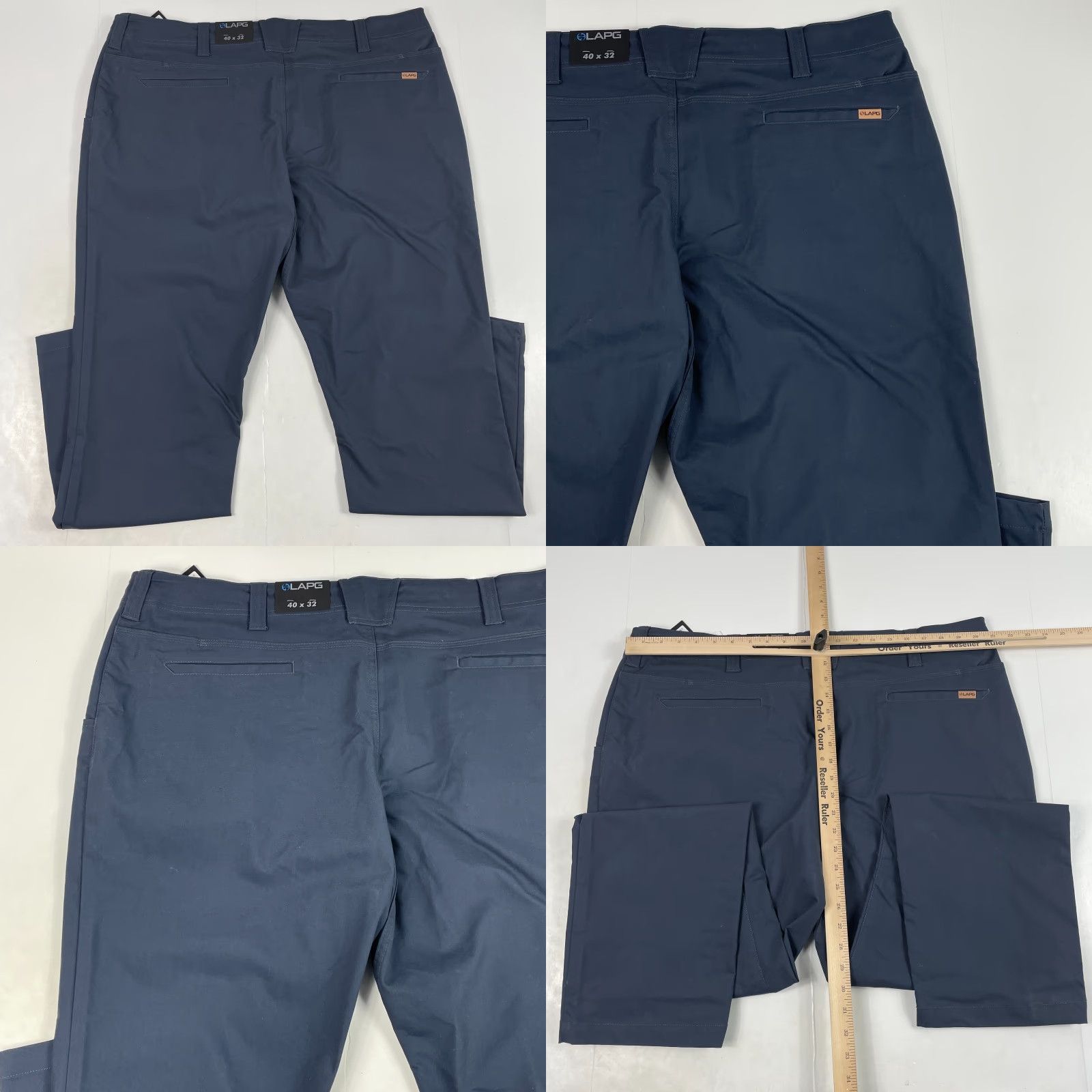 Vintage LAPG Pants Mens 40 x 32 Blue Terrain Flex Chino Straight Leg Workwear Tactical Size US 40 / EU 56 - 8 Thumbnail