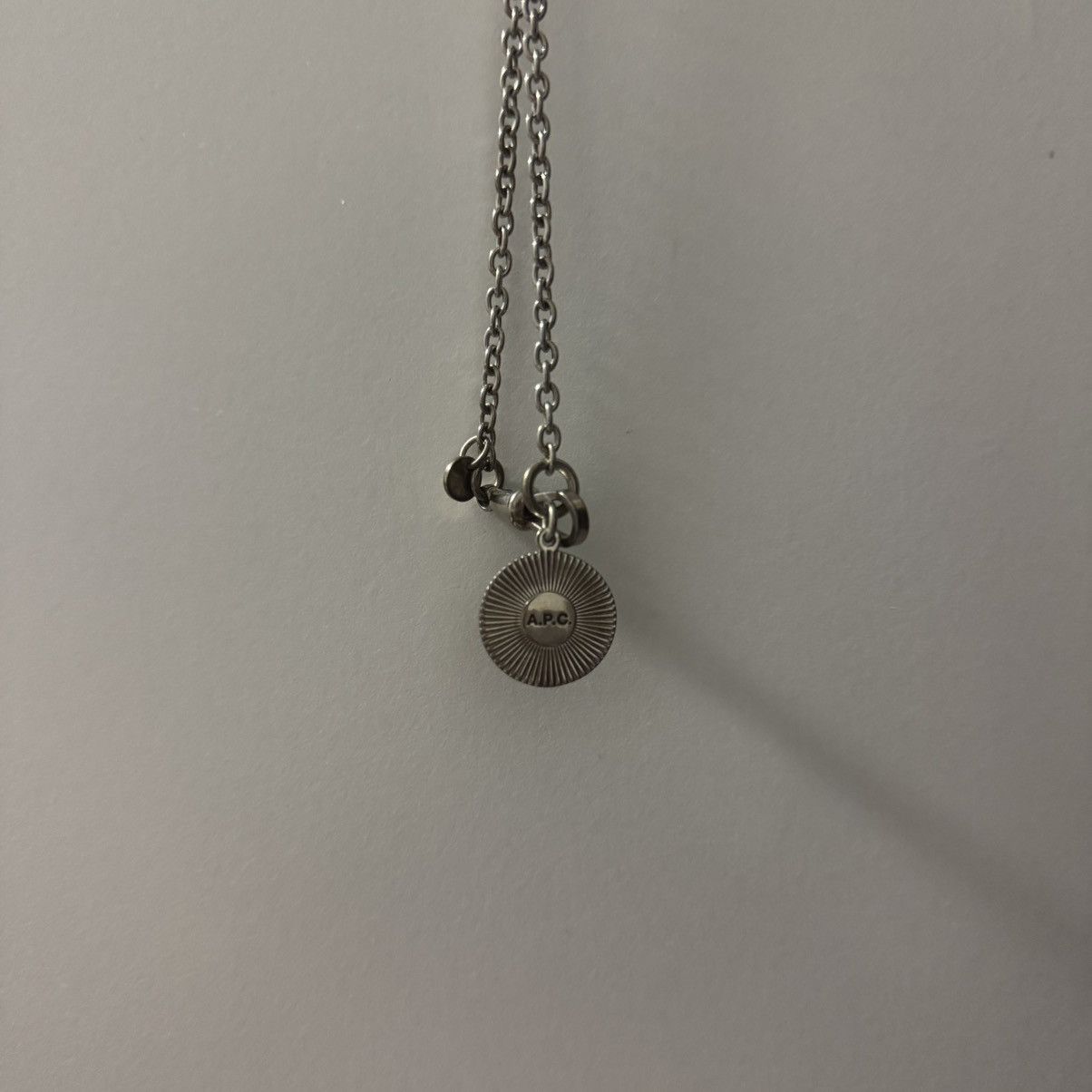 A.P.C. Silver APC necklace Size ONE SIZE - 3 Thumbnail