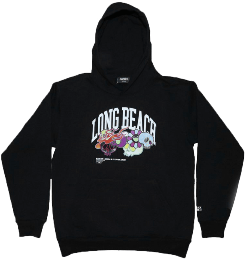 Takashi Murakami Takashi Murakami x Complexcon Skulls & Flower Wordmark Hood Size US S / EU 44-46 / 1 - 1 Thumbnail