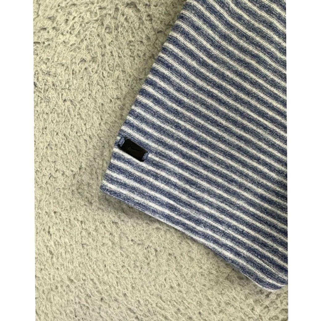 Nike Nike Tiger Woods Golf Polo Shirt Striped Dri-Fit Blue White Mens XL Size US XL / EU 56 / 4 - 6 Thumbnail