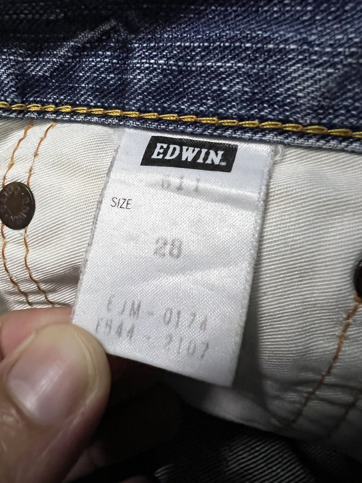 Edwin × If Six Was Nine × Japanese Brand 💥FLARE💥 VINTAGE EDWIN 505 DISTRESSED JEANS VERY RARE Size US 29 - 13 Thumbnail