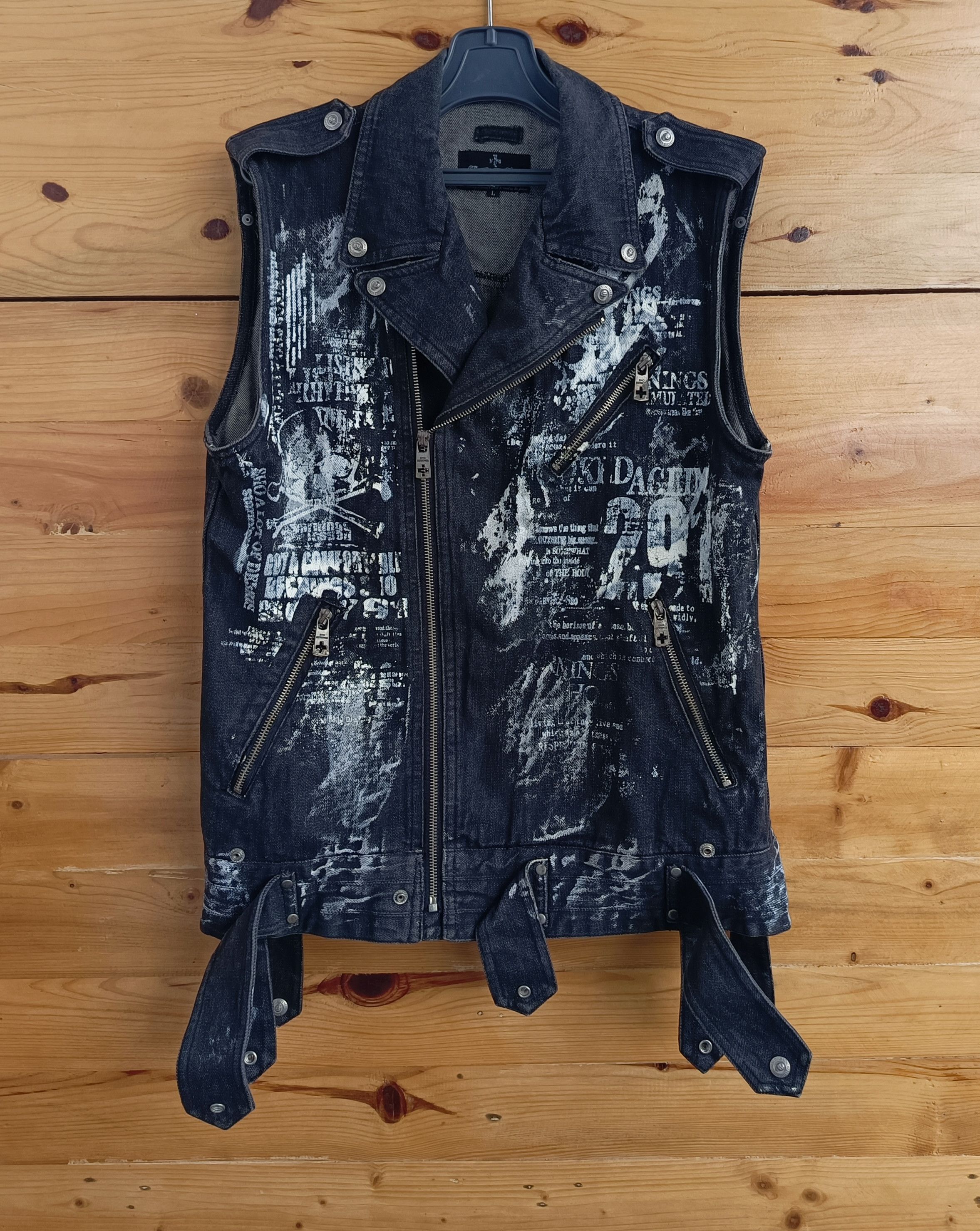 Mari's Rock Bernings Sho Punk Vests Size US L / EU 52-54 / 3 - 4 Thumbnail