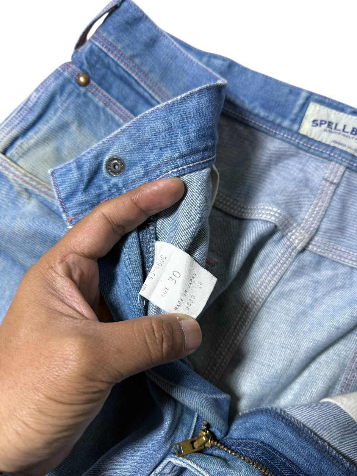 Spellbound Spellbound Japan Denim Jeans Workwear Style Size US 32 / EU 48 - 6 Thumbnail