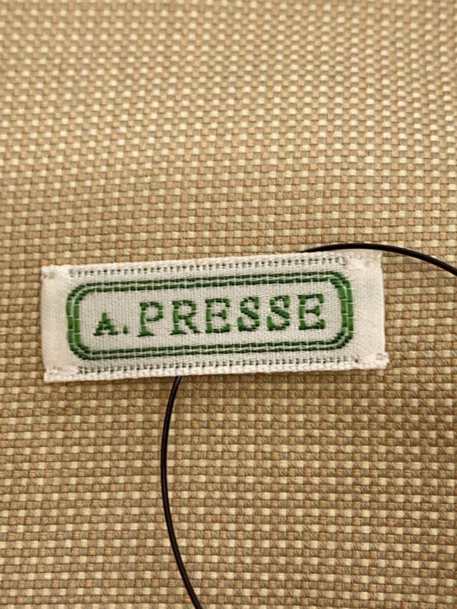 A.PRESSE Beige Cotton Long Sleeve Shirt Size US M / EU 48-50 / 2 - 3 Thumbnail