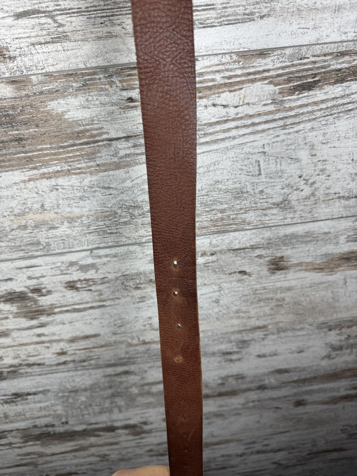 Giorgio Armani Mens Vintage Giorgio Armani belt brown 105cm rare Size ONE SIZE - 10 Thumbnail