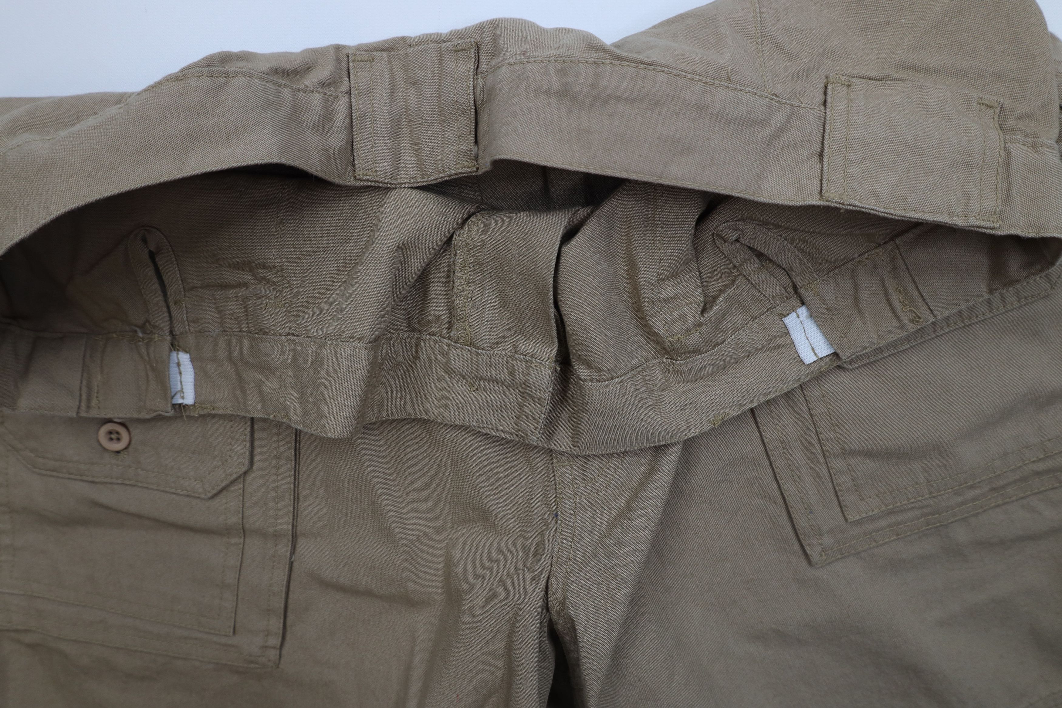 Vintage Vintage 90s Y2K Streetwear Above Knee Trekking Cargo Shorts Size US 42 / EU 58 - 7 Thumbnail