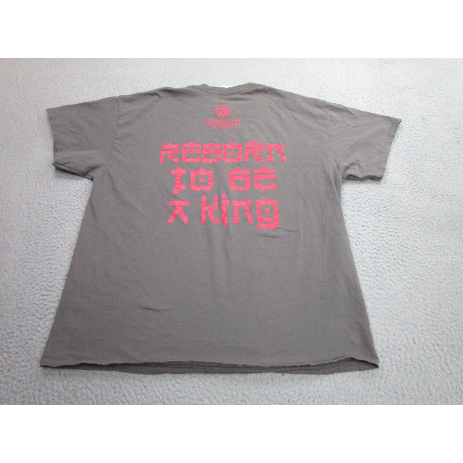 Vintage WWE Shirt XL Gray Rey Fenix Mysterio Graphic T-Shirt Wrestling Mens Size US XL / EU 56 / 4 - 5 Thumbnail