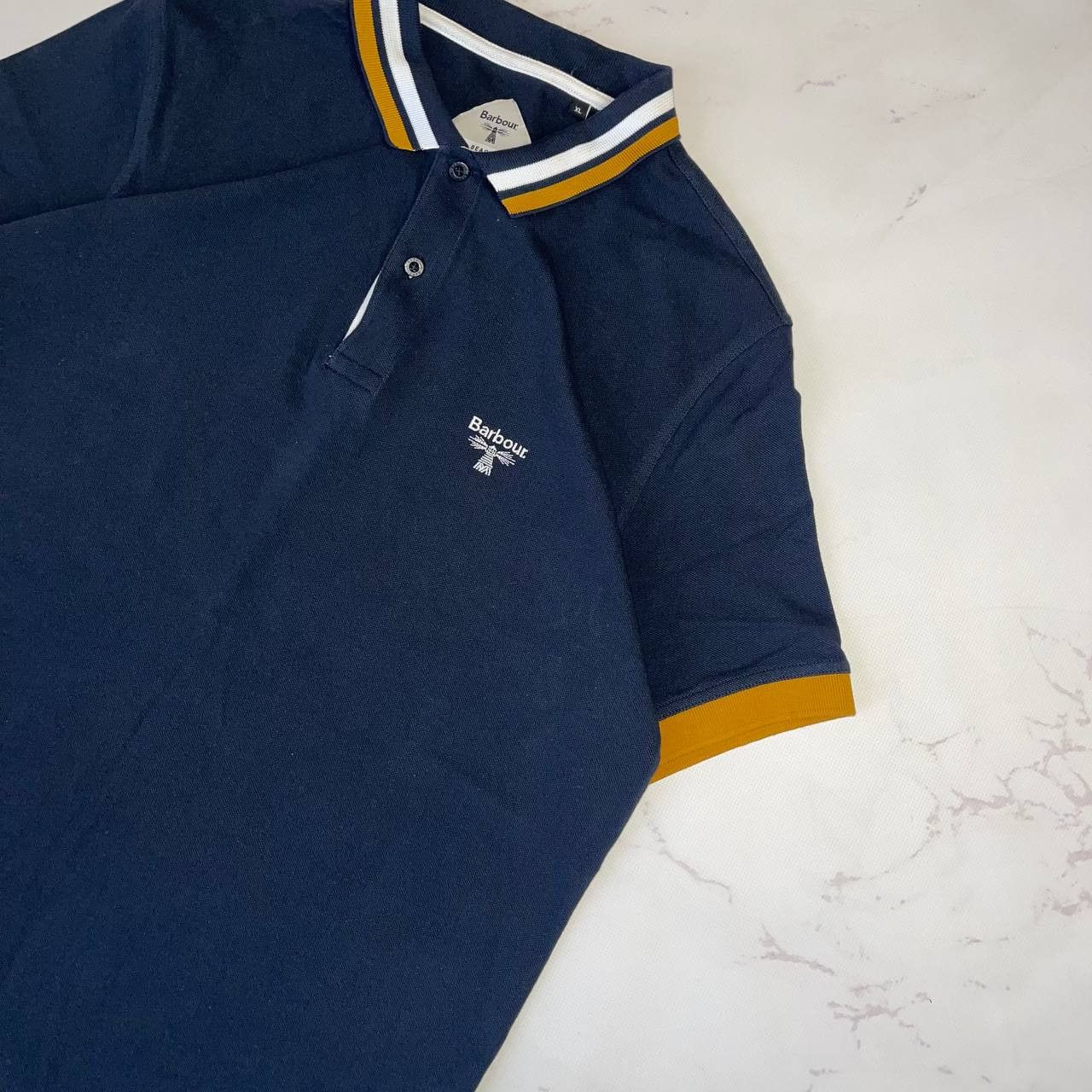 Barbour Barbour T-shirt Polo Size XL Lighthouse Logo Vintage Size US XL / EU 56 / 4 - 4 Thumbnail