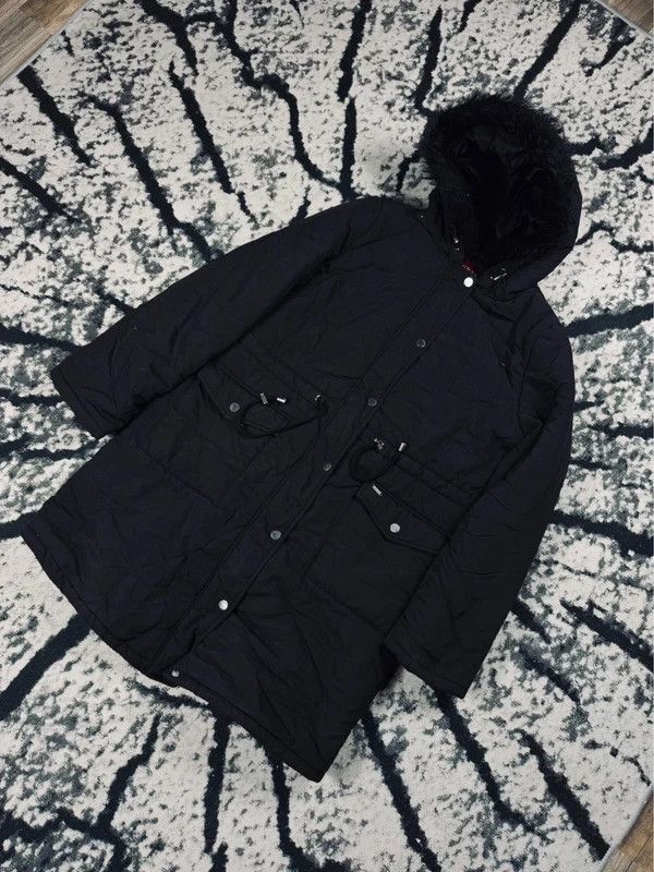 Guess Guess winter parka jacket black L Size L / US 10 / IT 46 - 2 Thumbnail