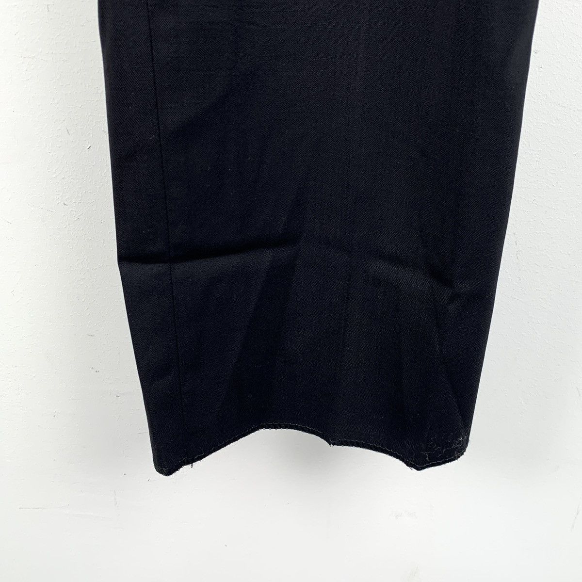 Dolce & Gabbana Dolce & Gabbana Black Wool Casual Suit Trousers K26WX Size US 38 / EU 54 - 4 Thumbnail