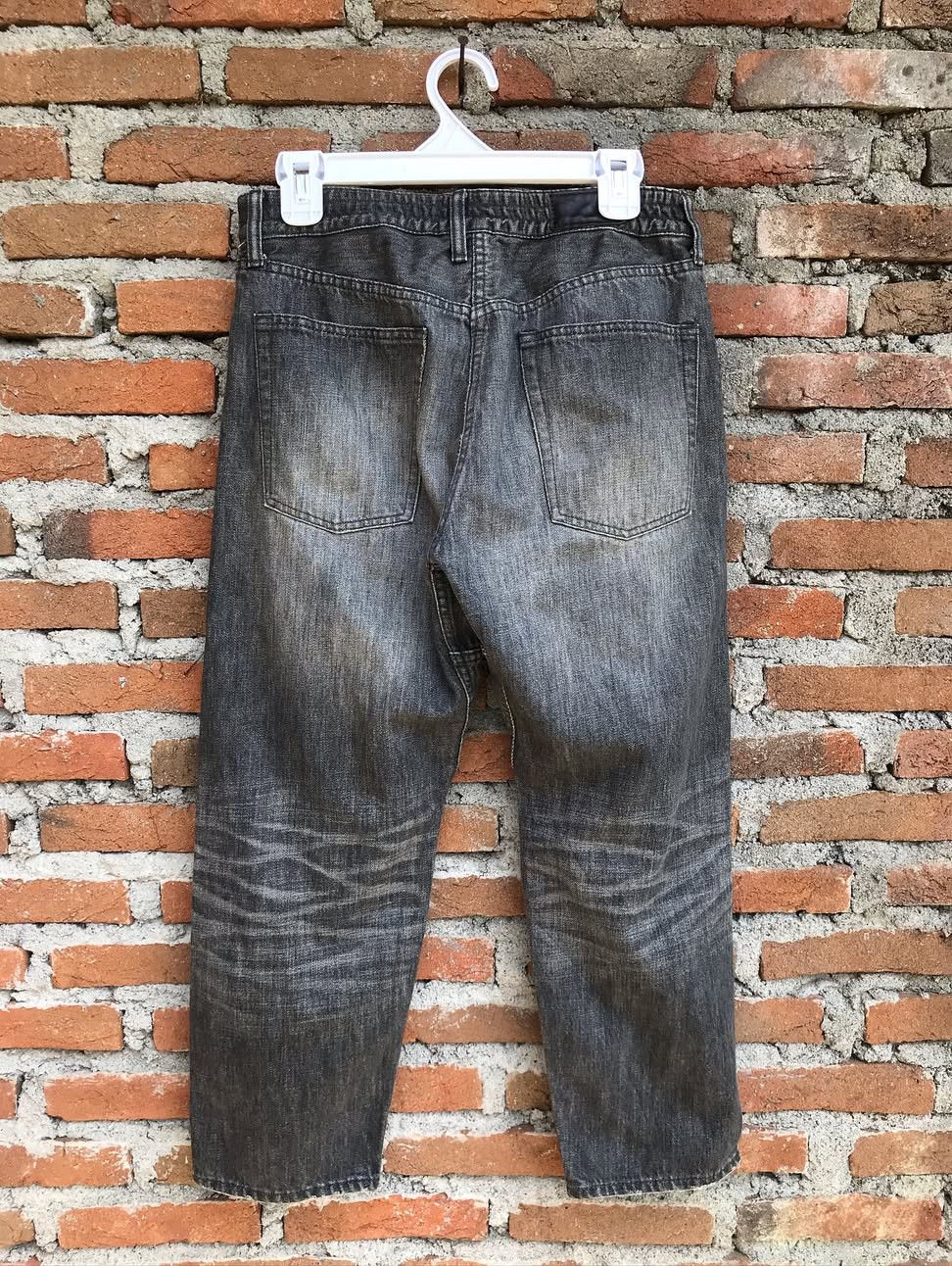 Japanese Brand × Sanca Cropped sanca denim half selvedge sashiko pattern Size US 32 / EU 48 - 2 Thumbnail