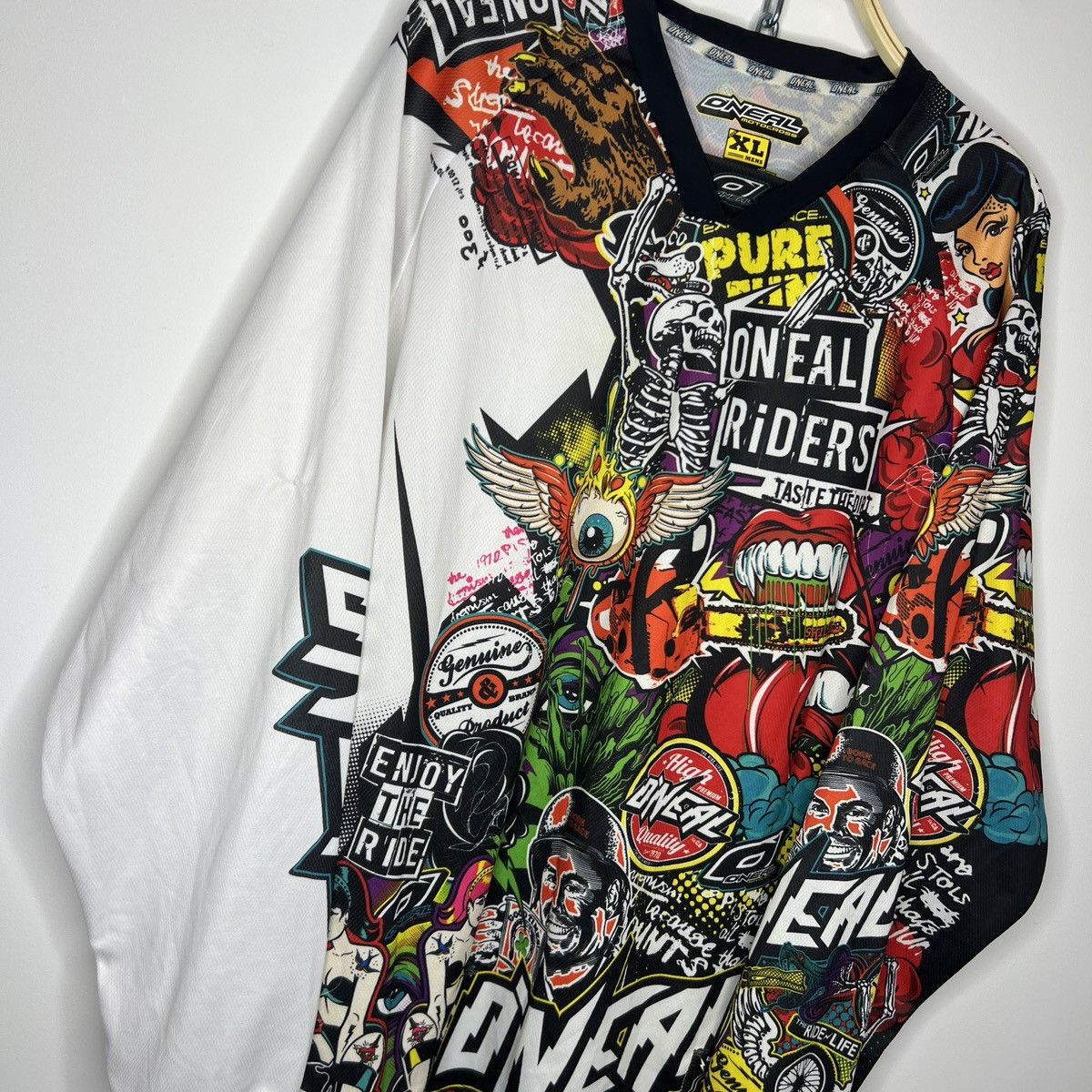 Other O’Neal Motocross Mayhem Jersey Element Punk Rock Racing Rare Size US XL / EU 56 / 4 - 3 Thumbnail