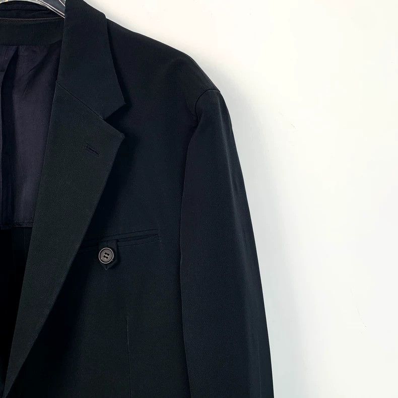 Prada Prada Black V-neck single-breasted long-sleeved JKT 2501-N Size 52R - 3 Thumbnail
