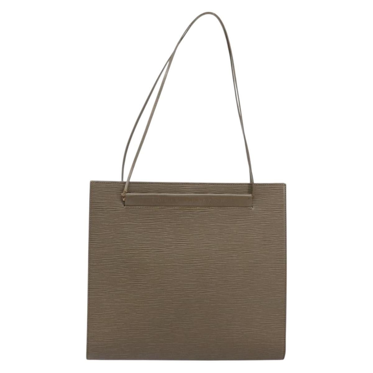 Louis Vuitton LOUIS VUITTON Epi Saint Tropez Shoulder Bag Gray Lilac Size ONE SIZE - 2 Thumbnail