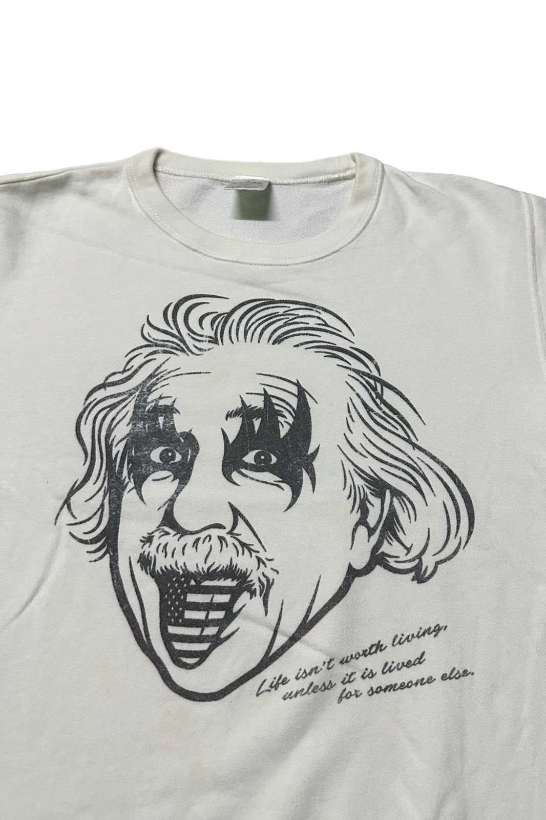 Japanese Brand Albert Einstein sweatshirt Size US M / EU 48-50 / 2 - 2 Thumbnail