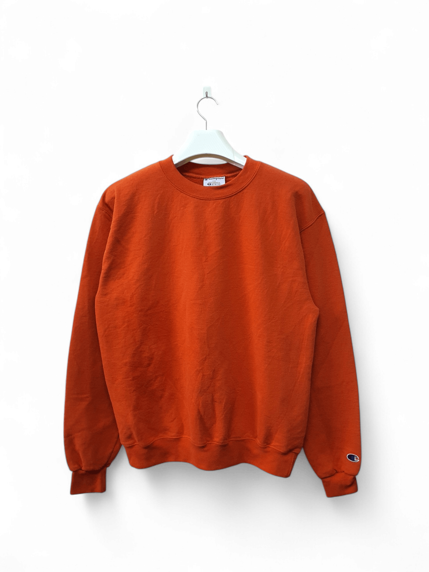 Champion plain orange Champion crewneck sweatshirt Size US M / EU 48-50 / 2 - 1 Thumbnail