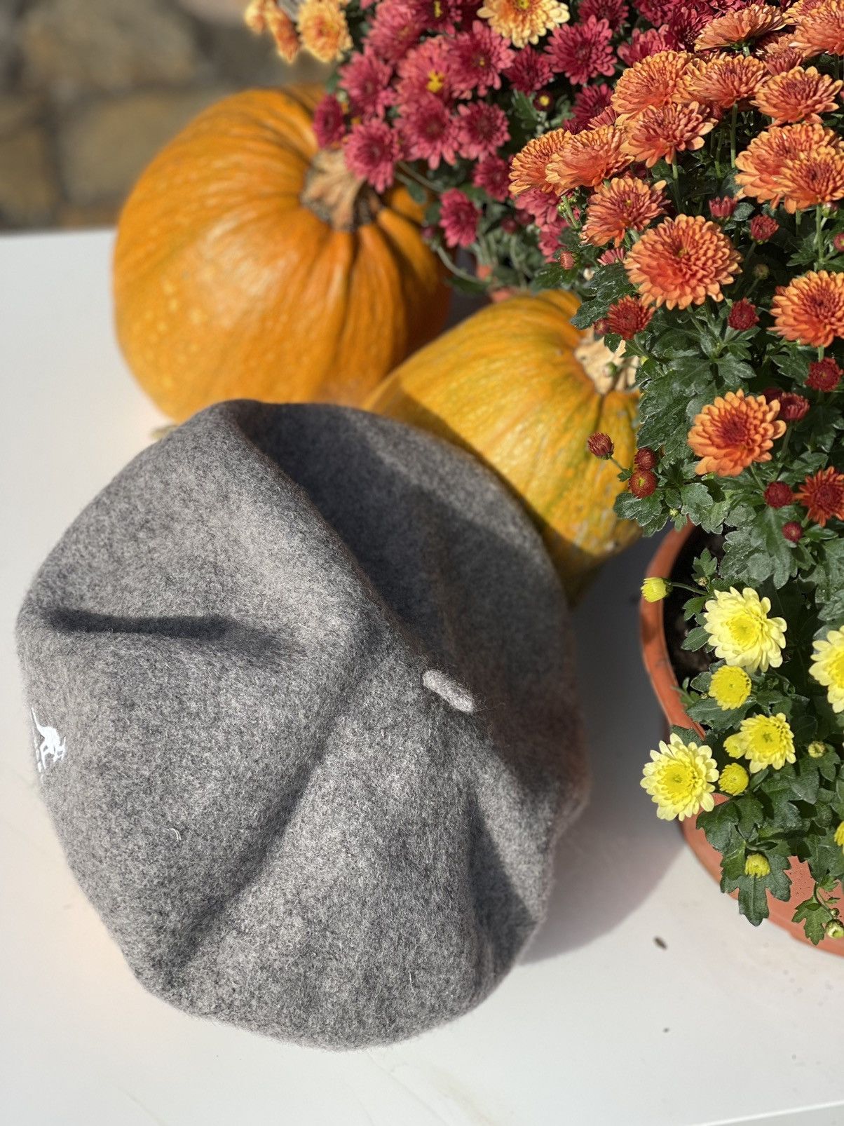 Kangol Kangol wool grey beret hat Size ONE SIZE - 6 Thumbnail