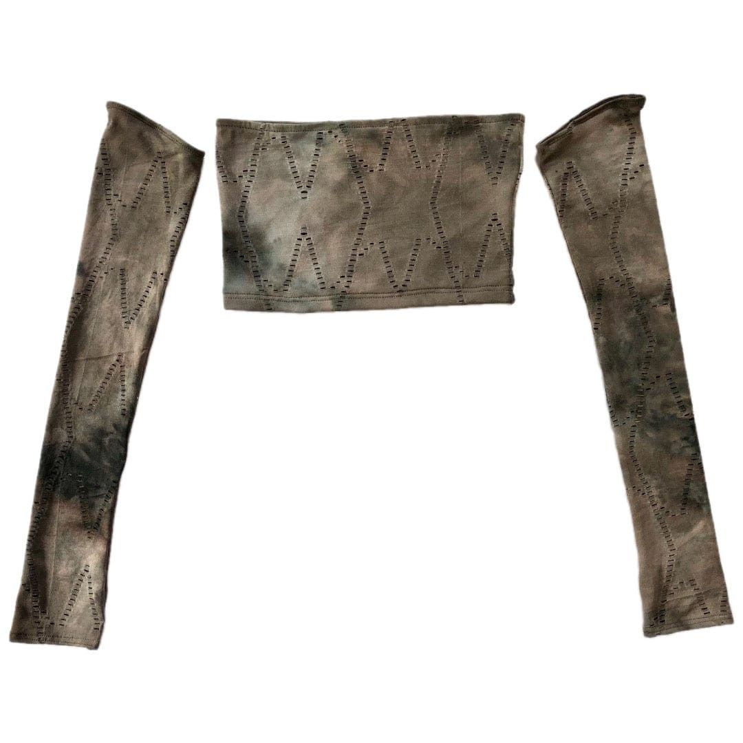 Designer ELYSIAN TOP PURPLE/GREY/BROWN Size S / US 4 / IT 40 - 2 Thumbnail