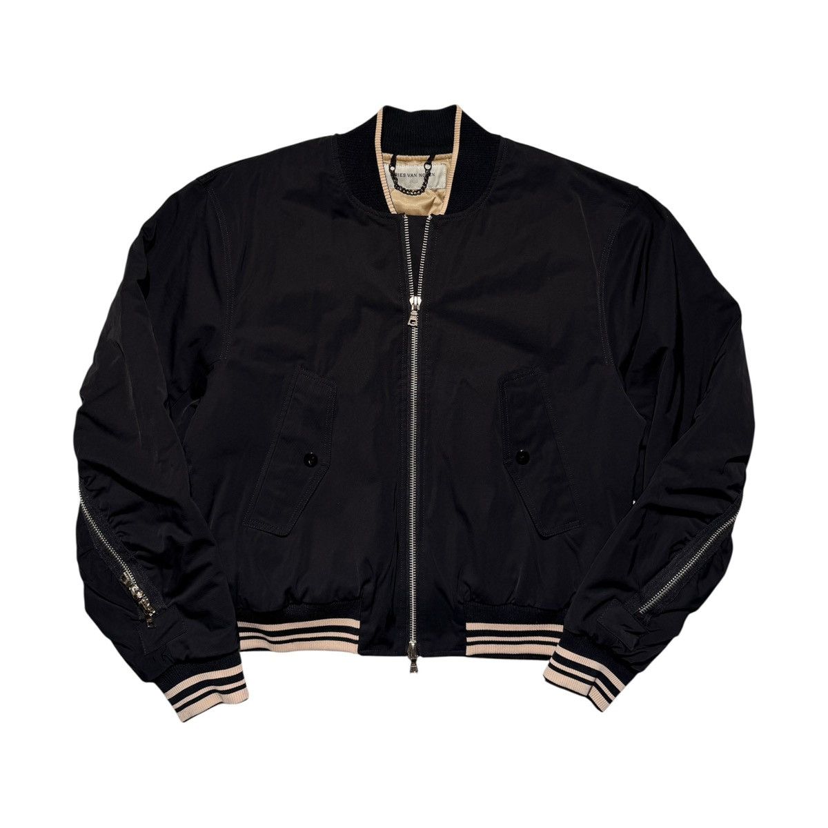 Dries Van Noten Backzip padded bomber Size US L / EU 52-54 / 3 - 1 Thumbnail
