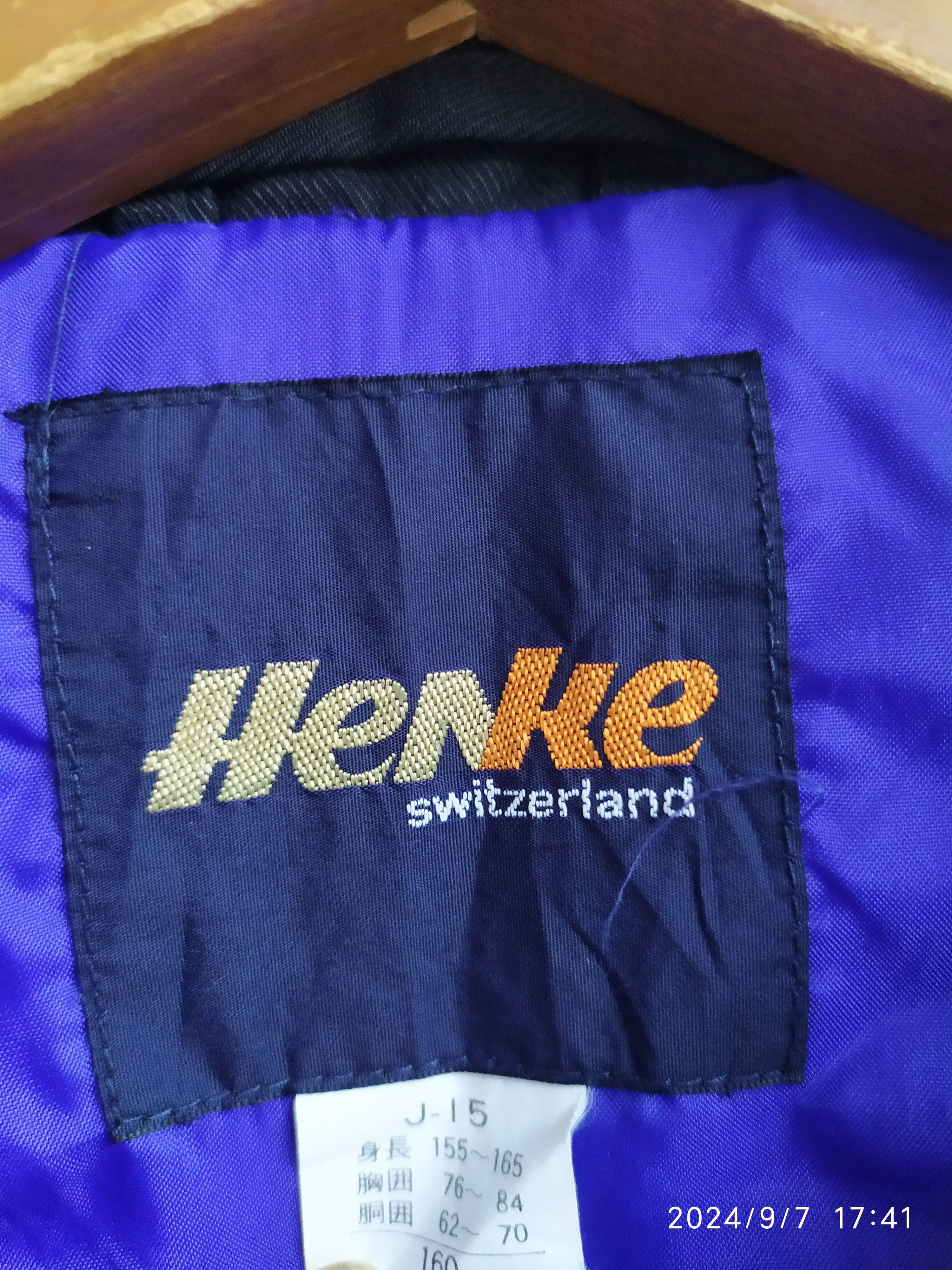 Vintage Vintage Henke Switzerland jacket Size US S / EU 44-46 / 1 - 6 Thumbnail