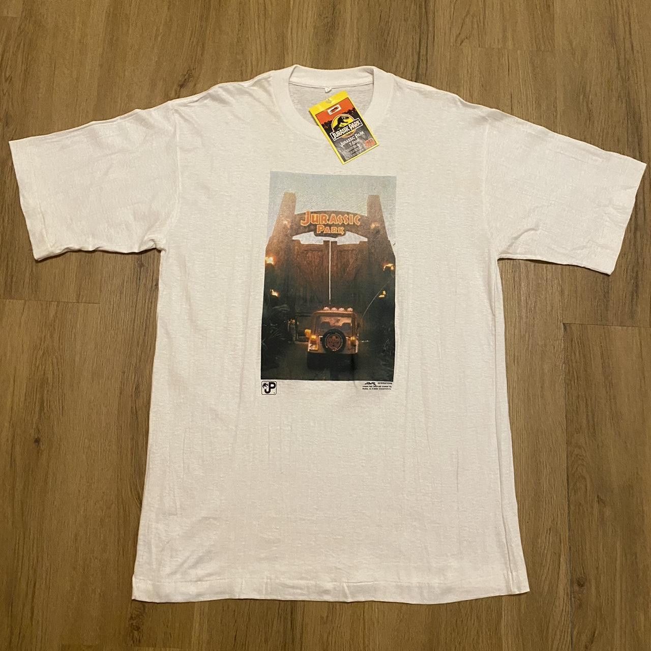 Other 1992 Jurassic Park movie promo white t shirt Size US S / EU 44-46 / 1 - 1 Thumbnail