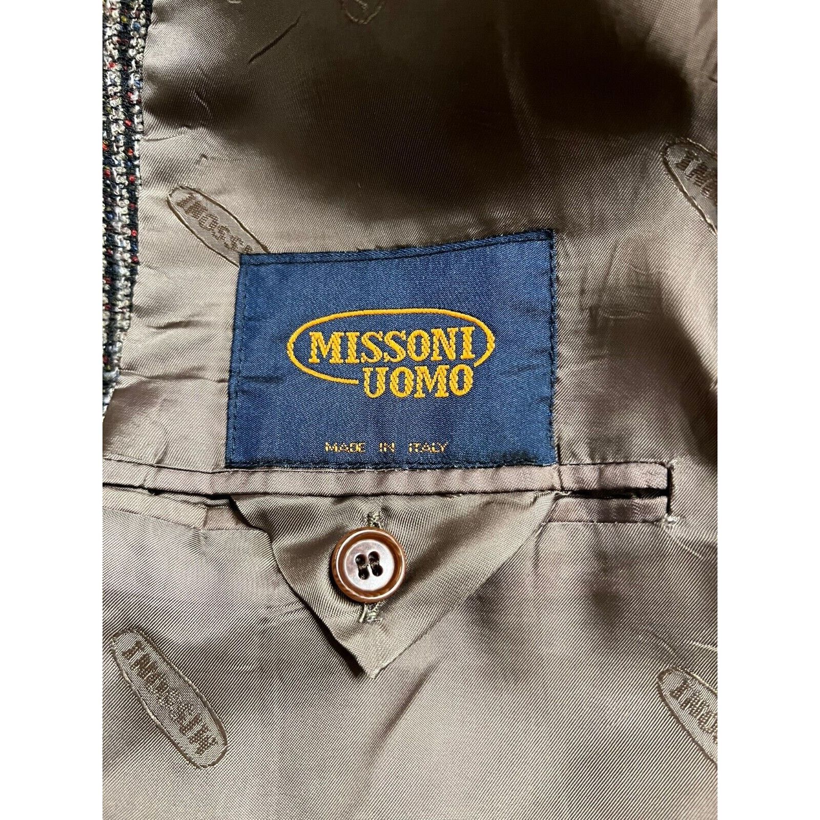 Missoni Men "Missoni Uomo" 100% Wool Blazer Size 38/S. Made In Italy Size 38S - 5 Thumbnail