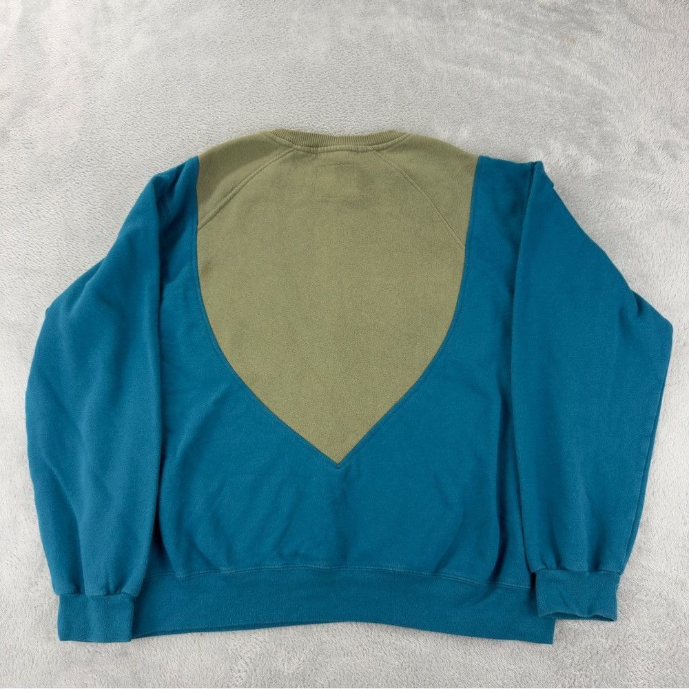 Nike Nike Rework Men's Size Large Blue/Grey Fleece Lined Crewnec Size US L / EU 52-54 / 3 - 5 Thumbnail