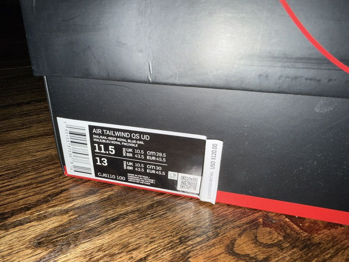 Nike Nike Air Tailwind 79 QS Stranger Things Upside Down 11.5 Size US 11.5 / EU 44-45 - 12 Thumbnail