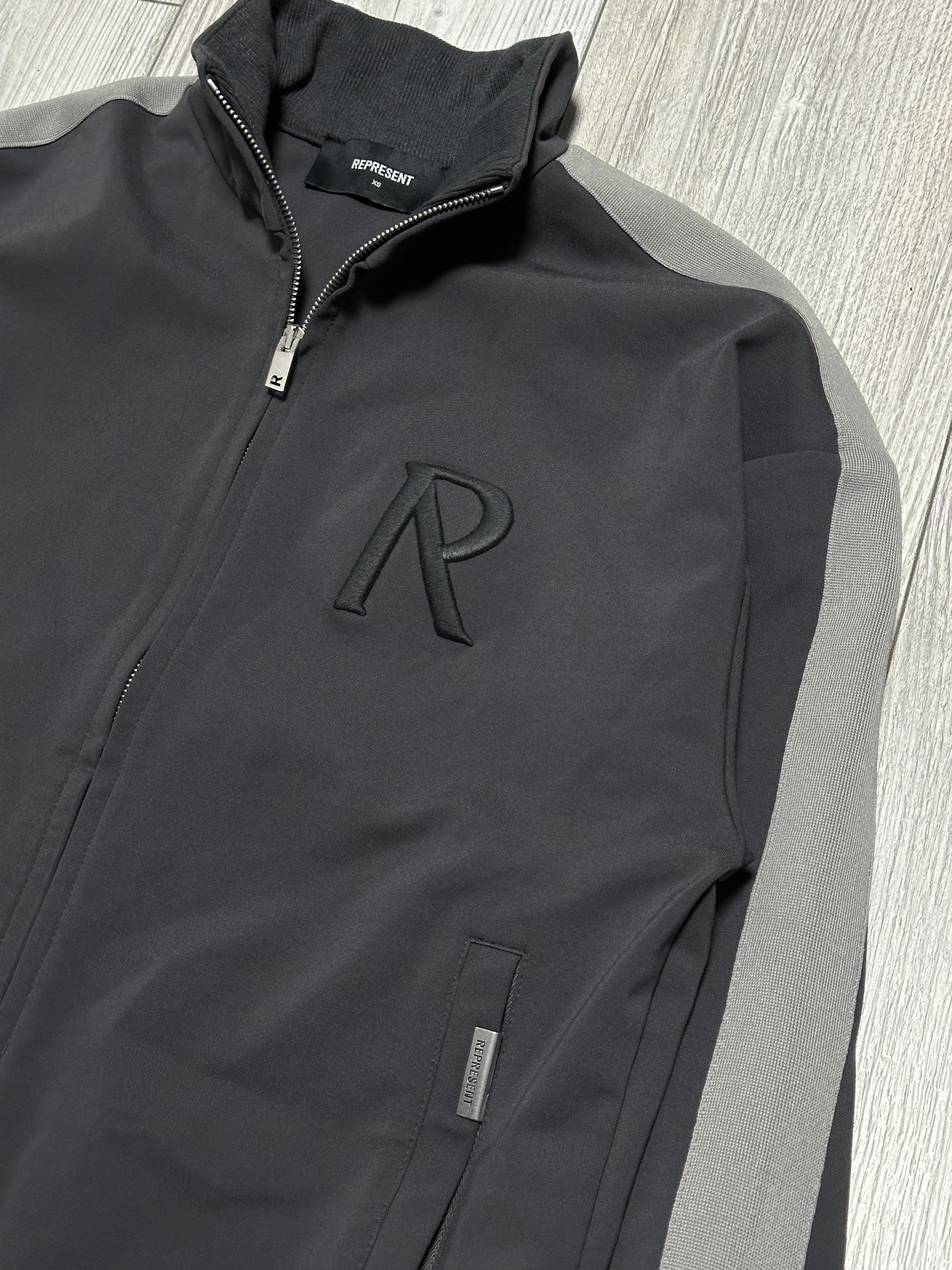 Represent Clo. Represent Men's Initial Tracksuit Jacket Iron Grey Size XS Size US XS / EU 42 / 0 - 2 Thumbnail