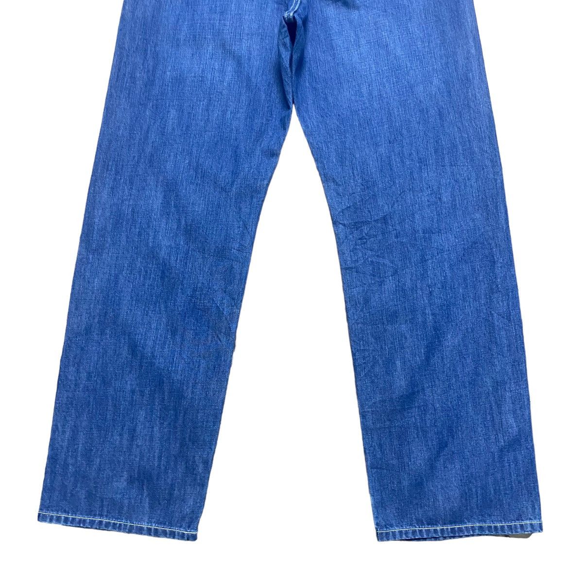 Bape Bape Denim Baggy Pants Head Logo Size 24" / US 00 / IT 34 - 13 Thumbnail