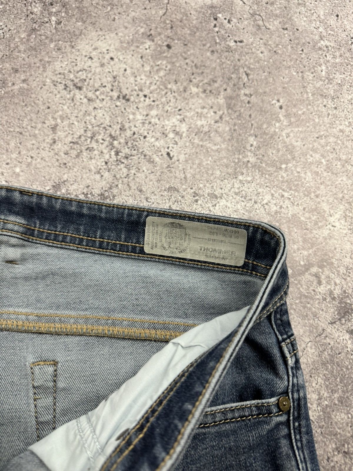 Diesel VINTAGE DIESEL DENIM DISTRESSED SHORTS JAPAN STREETWEAR Y2K Size US 36 / EU 52 - 12 Thumbnail