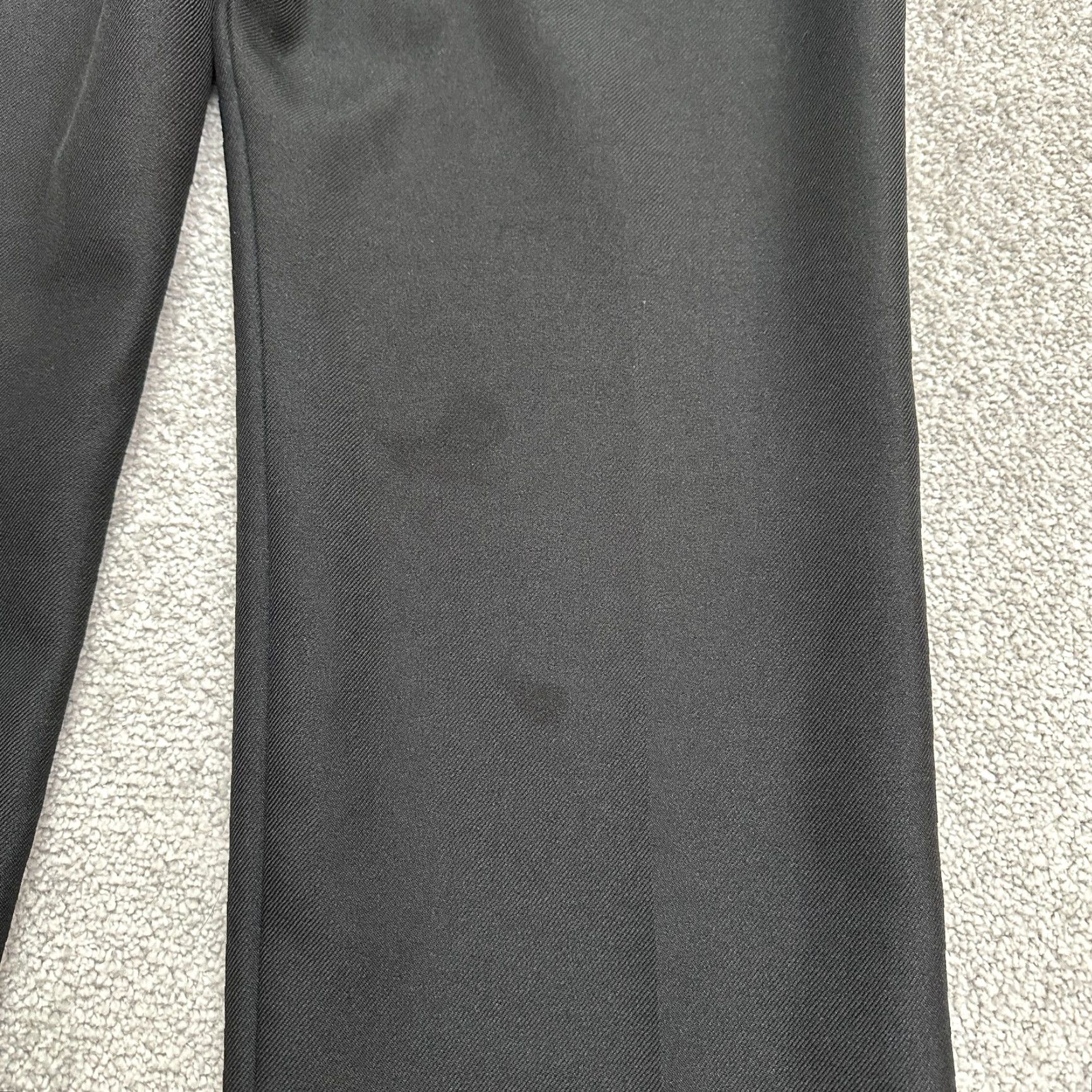 Vintage Alfred Dunner Straight Leg Pants Womens 12P Petite Black Elastic Waist 30x27 Size 34" / US 12 / IT 48 - 5 Thumbnail