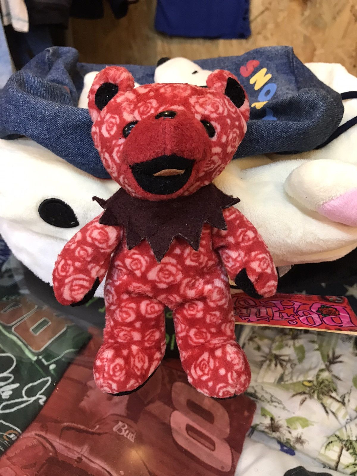Grateful Dead × Liquid Blue × Vintage Beauty Grateful Dead Bean Bear Collectibles Liquid Blue Toy Size ONE SIZE - 2 Thumbnail