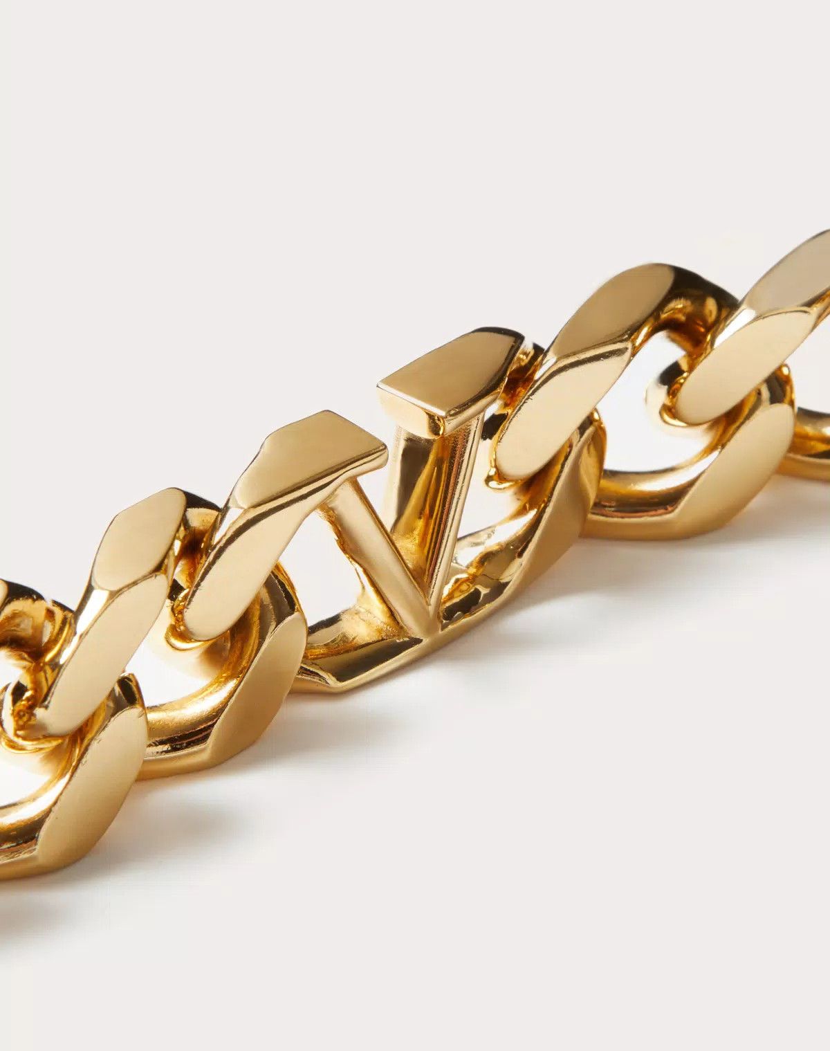 Valentino oc11z0725 Size:OS/Vlogo Metal Chain Choker in Golden Size ONE SIZE - 2 Thumbnail