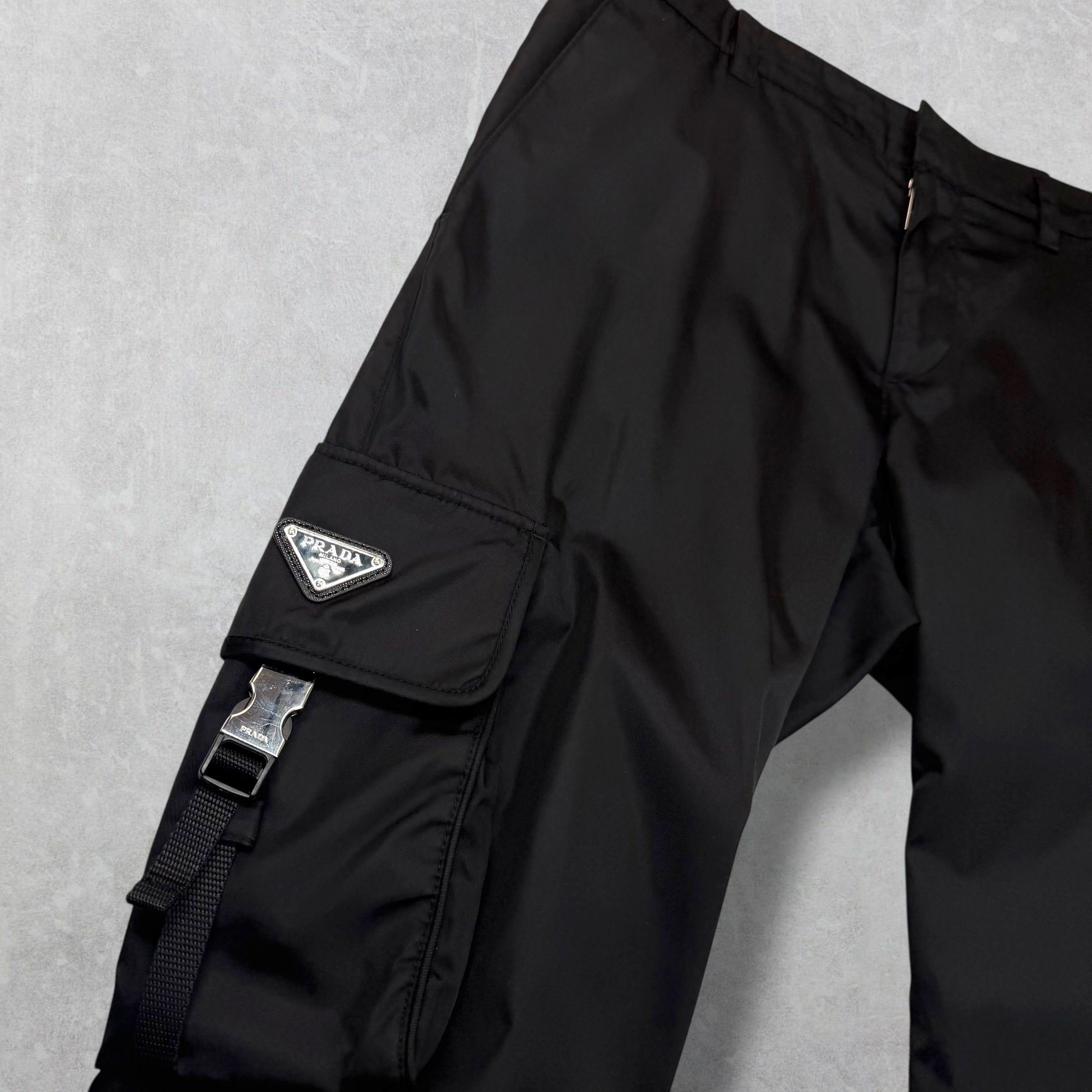 Prada Prada Re-Nylon Cargo Pants 48 (M) Size US 32 / EU 48 - 3 Thumbnail