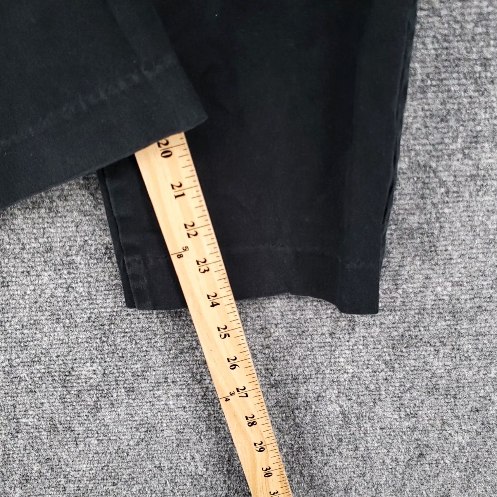 Old Navy Old Navy Women 18 Black Pixie Skinny High Rise Pants Ankle Secret Smooth Pockets Size 40" / US 18 - 5 Thumbnail