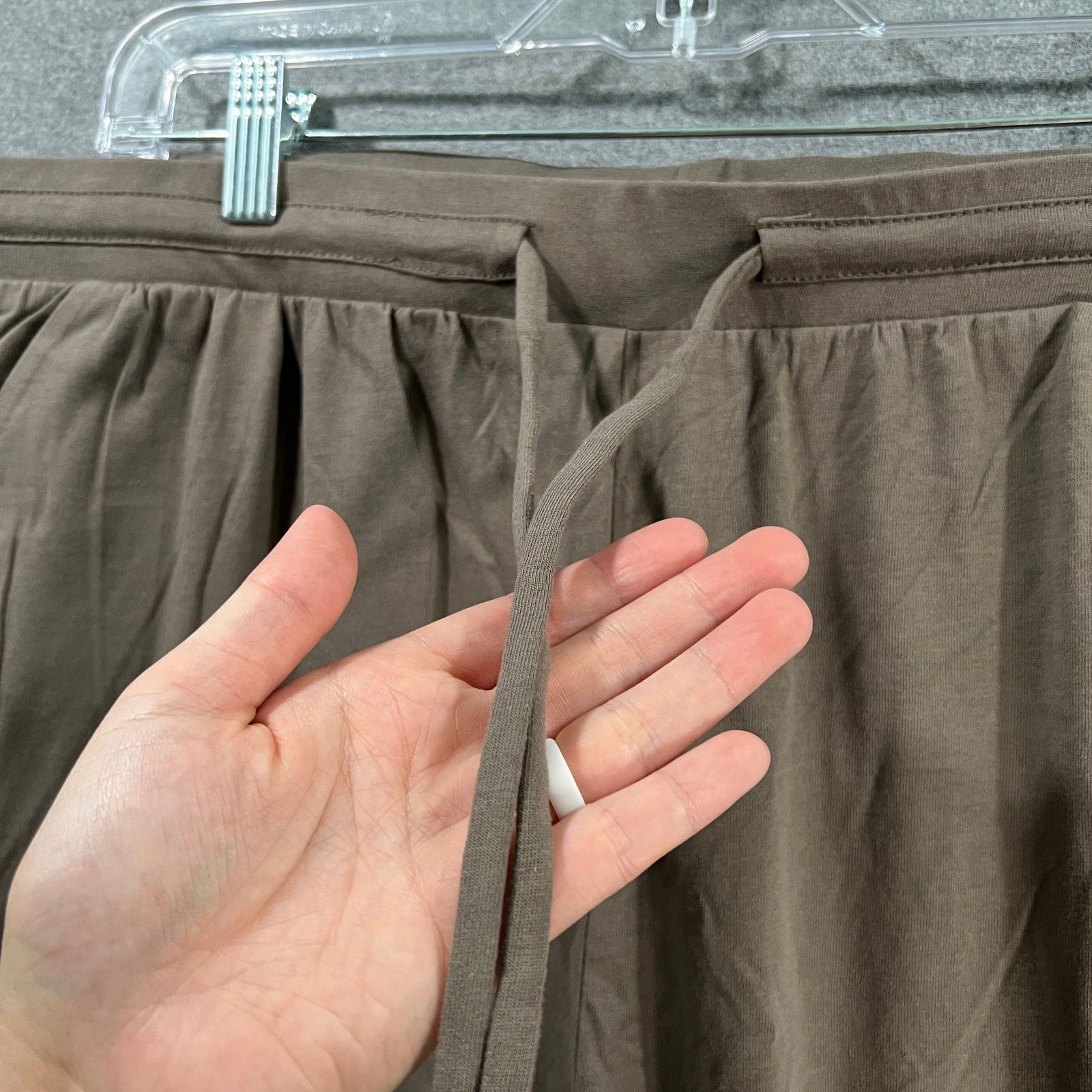 Other Koolaburra by UGG Essentials Cotton Joggers Dark Oak, X-Larg Size 38" / US 16 / IT 52 - 6 Thumbnail