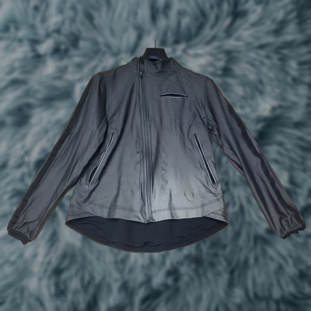 Lululemon lululemon Womens Jacket Full Zip Hooded Silver 10 Activewear See Pics Size L / US 10 / IT 46 - 1 Thumbnail
