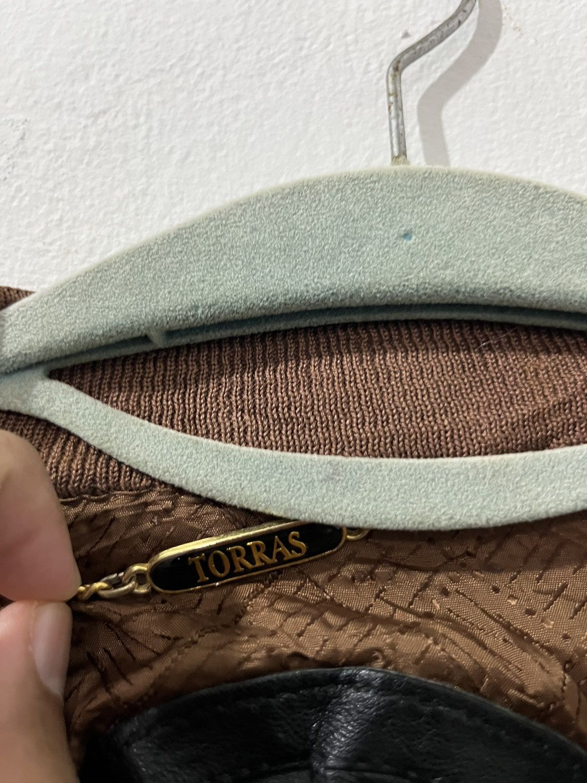 Branded Leather 80s TORRAS NAVAJO TRIBAL NATIVES MADE IN SPAIN Size US L / EU 52-54 / 3 - 7 Thumbnail