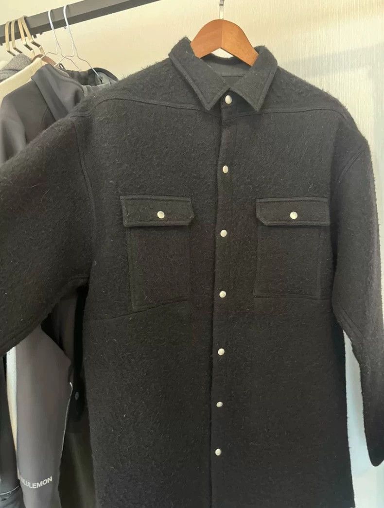 Rick Owens Rick Owens Comfortable Shirt Jacket 22FW Size US M / EU 48-50 / 2 - 1 Thumbnail
