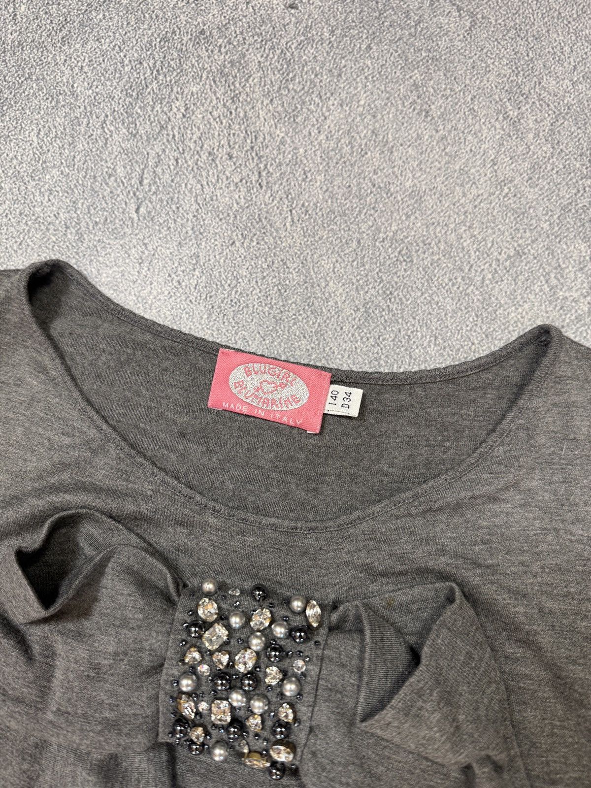 Blumarine Blugirl Blumarine Grey Dress Made In Italy Size S / US 4 / IT 40 - 3 Thumbnail