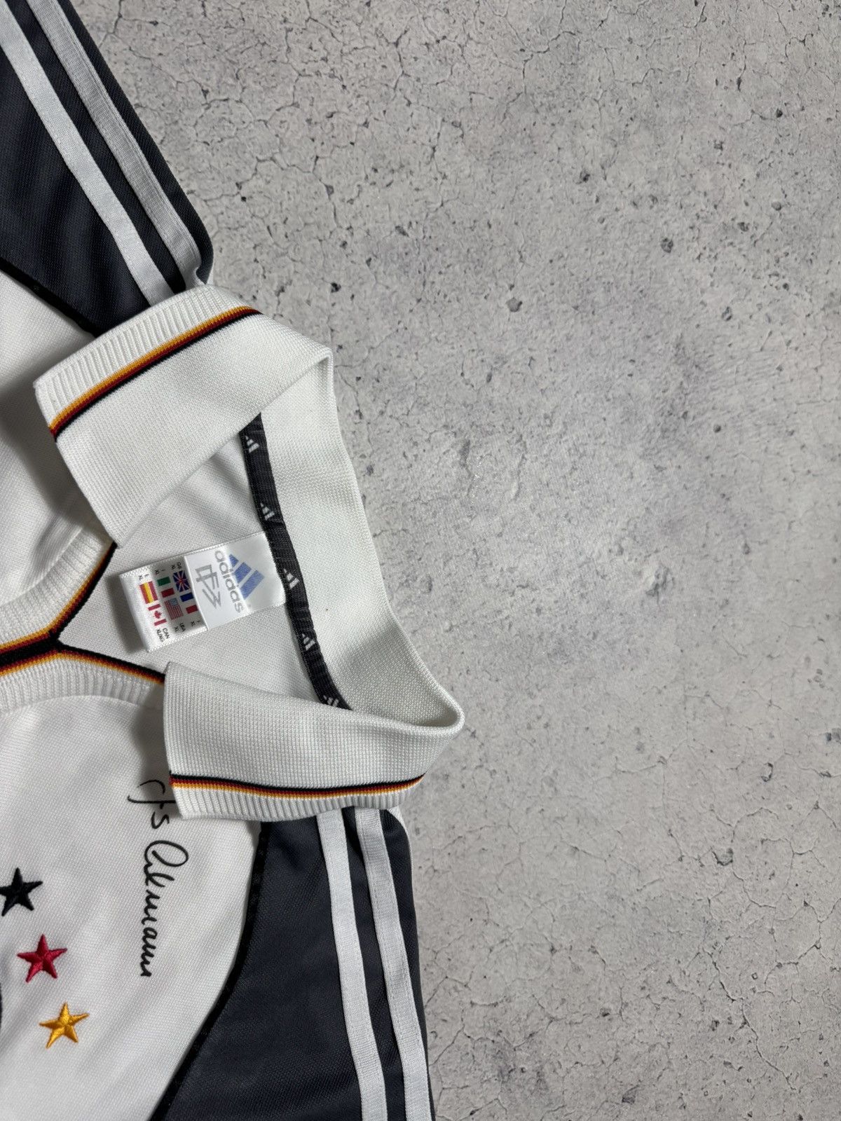 Adidas Adidas Germany Team 2000/2002 Vintage Soccer Jersey Size US XL / EU 56 / 4 - 9 Thumbnail
