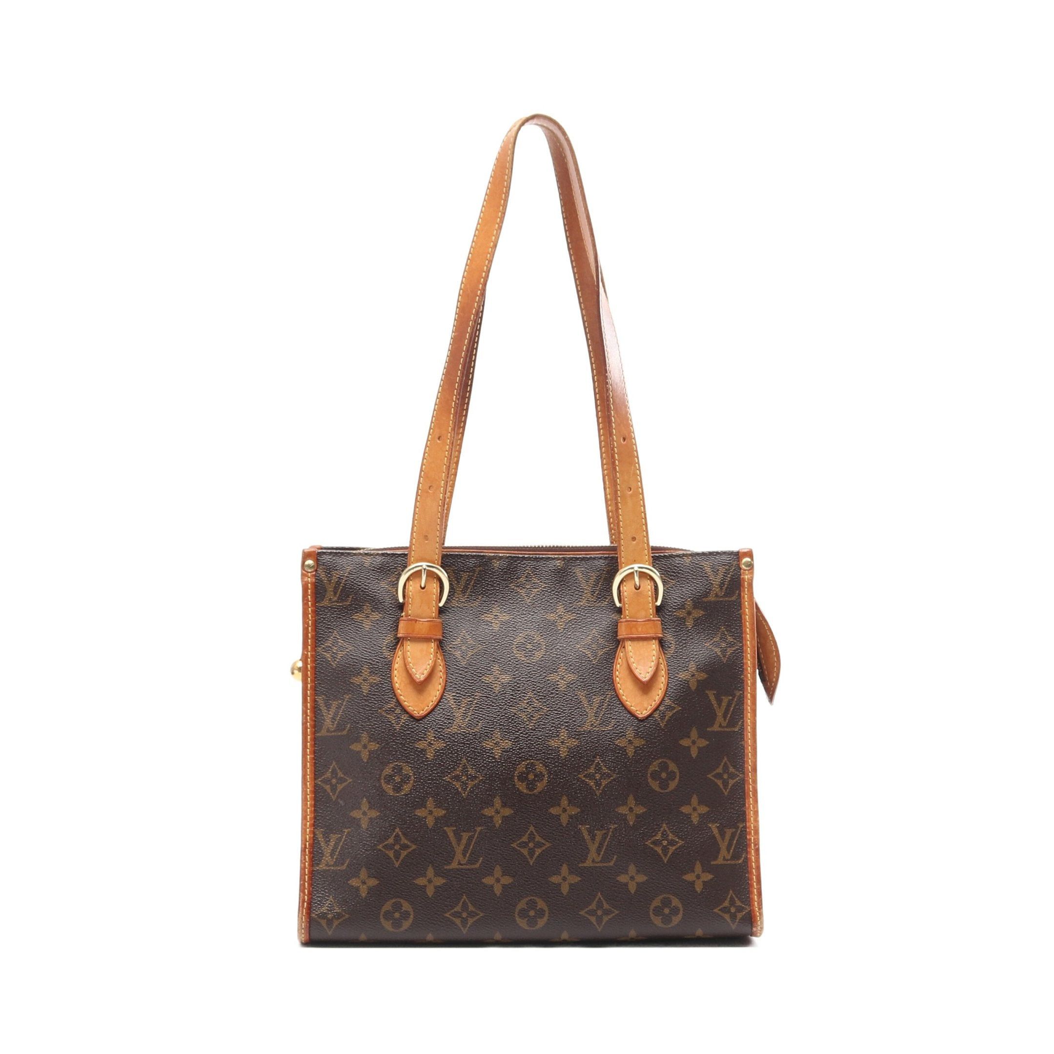 Louis Vuitton Louis Vuitton Popincourt O Monogram Shoulder Bag Tote Leather Brown Size ONE SIZE - 1 Thumbnail