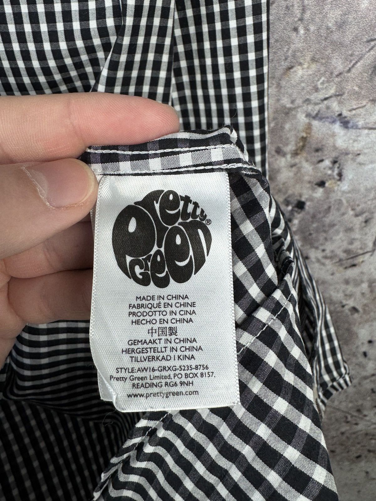 Pretty Green Men’s Pretty Green Shirt Button Up Size Small Size US S / EU 44-46 / 1 - 8 Thumbnail