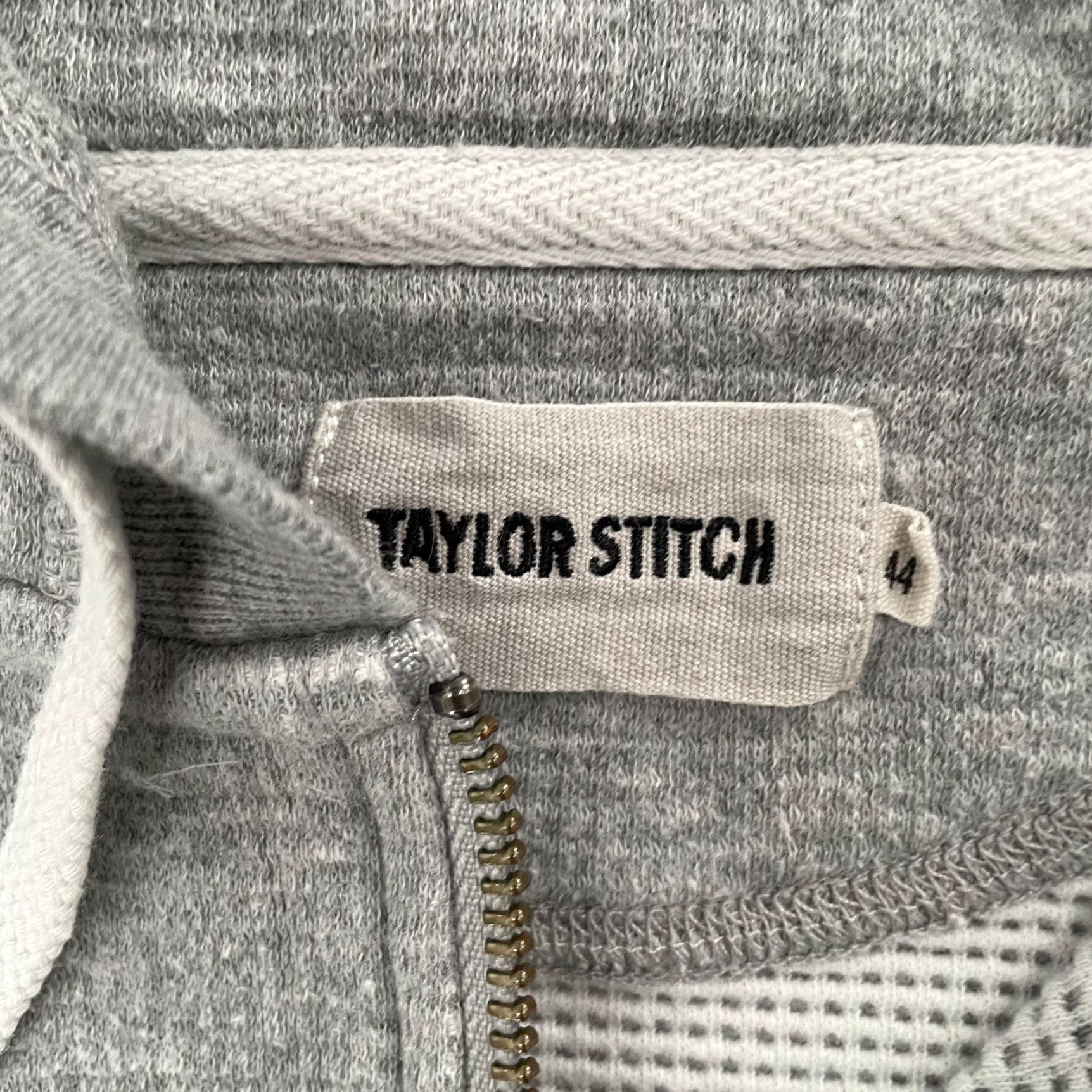 Taylor Stitch Taylor Stitch Sweater Adult 44 Gray The Apres Hoodie Full Zip Pockets Cotton Men Size US XXL / EU 58 / 5 - 6 Thumbnail