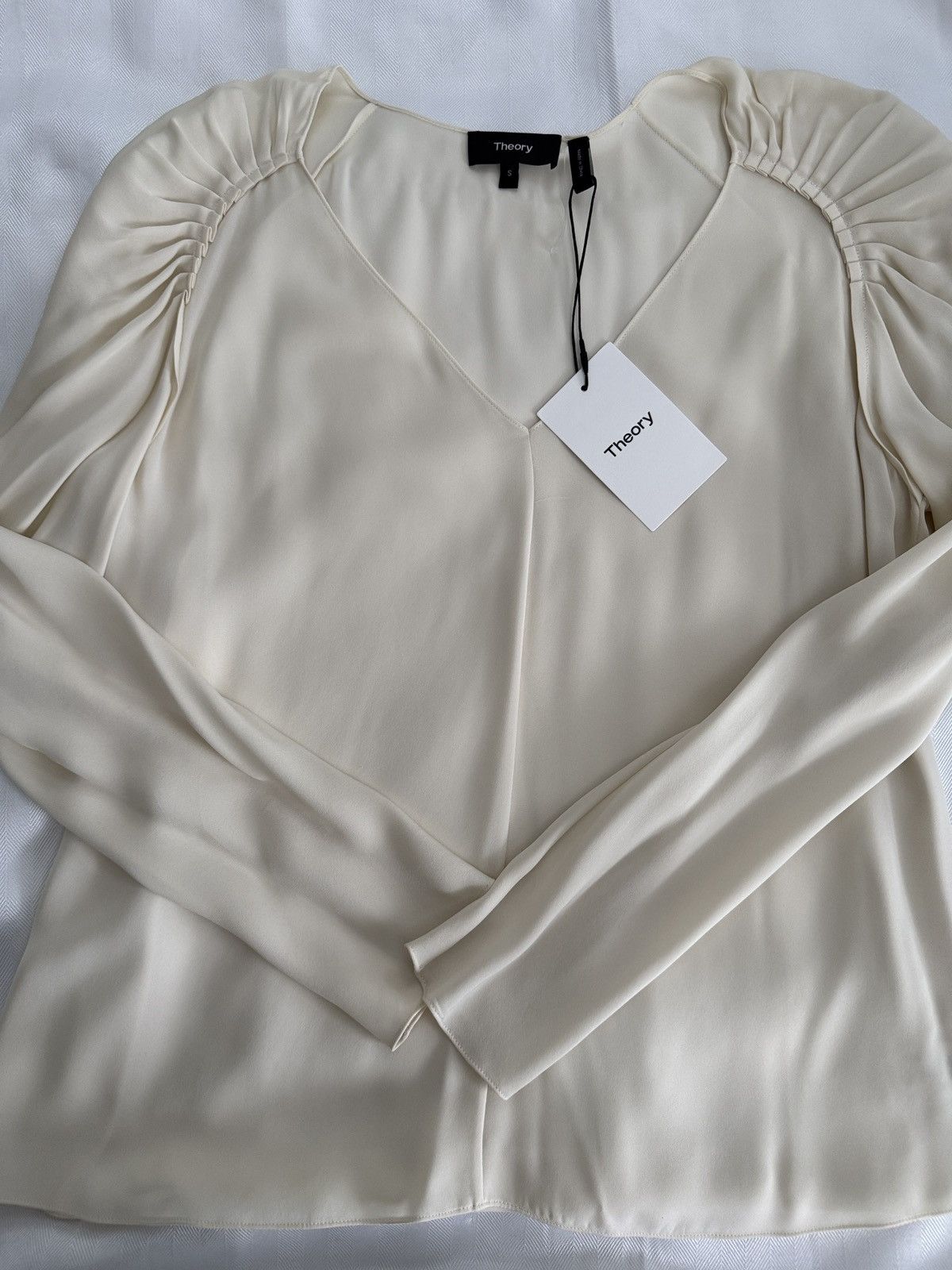 Theory Theory silk blouse Size S / US 4 / IT 40 - 1 Thumbnail