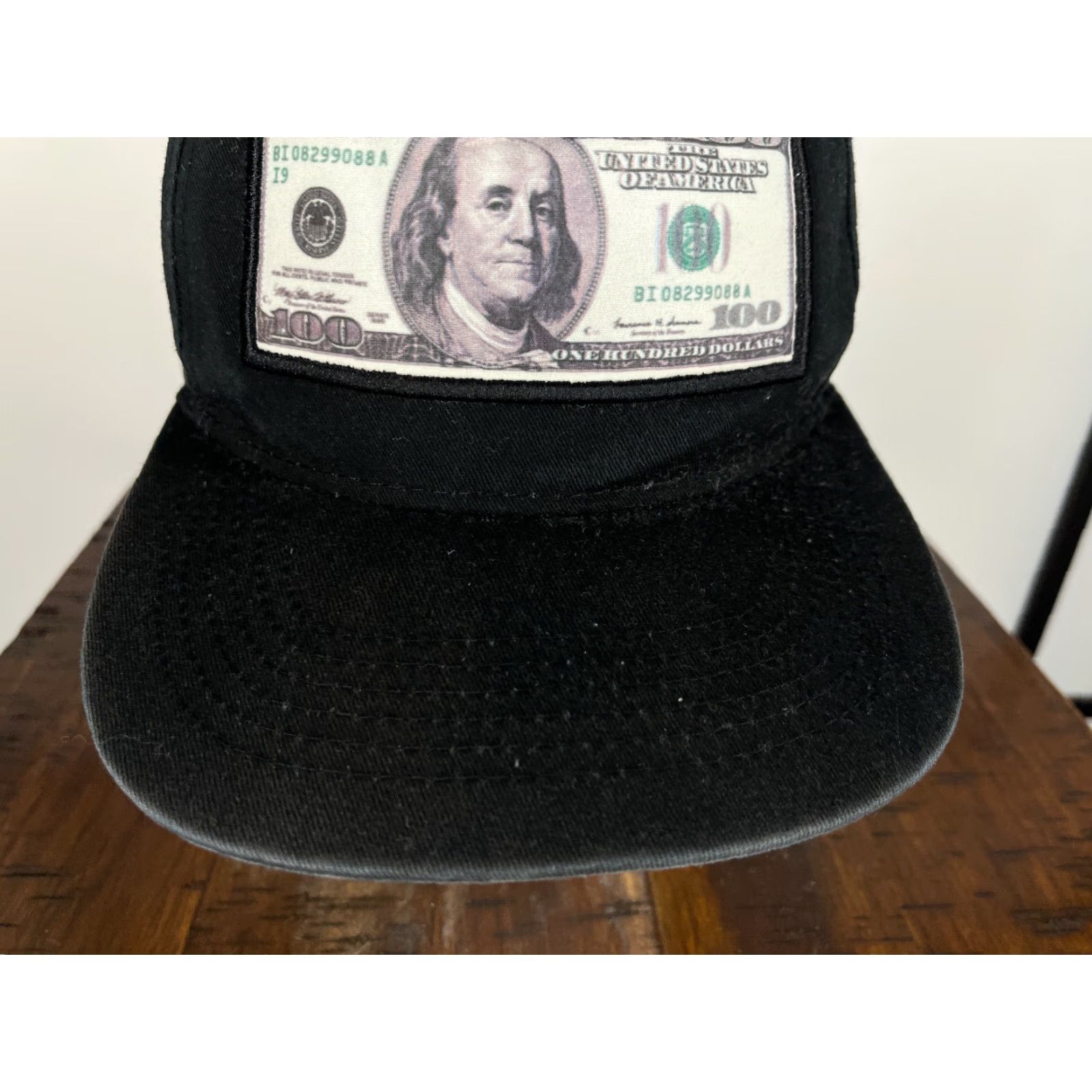 Vintage ACE Cap Inc Hat Cap Snap Back Adult One Size Black 100% Cotton Money Outdoor Size ONE SIZE - 3 Thumbnail