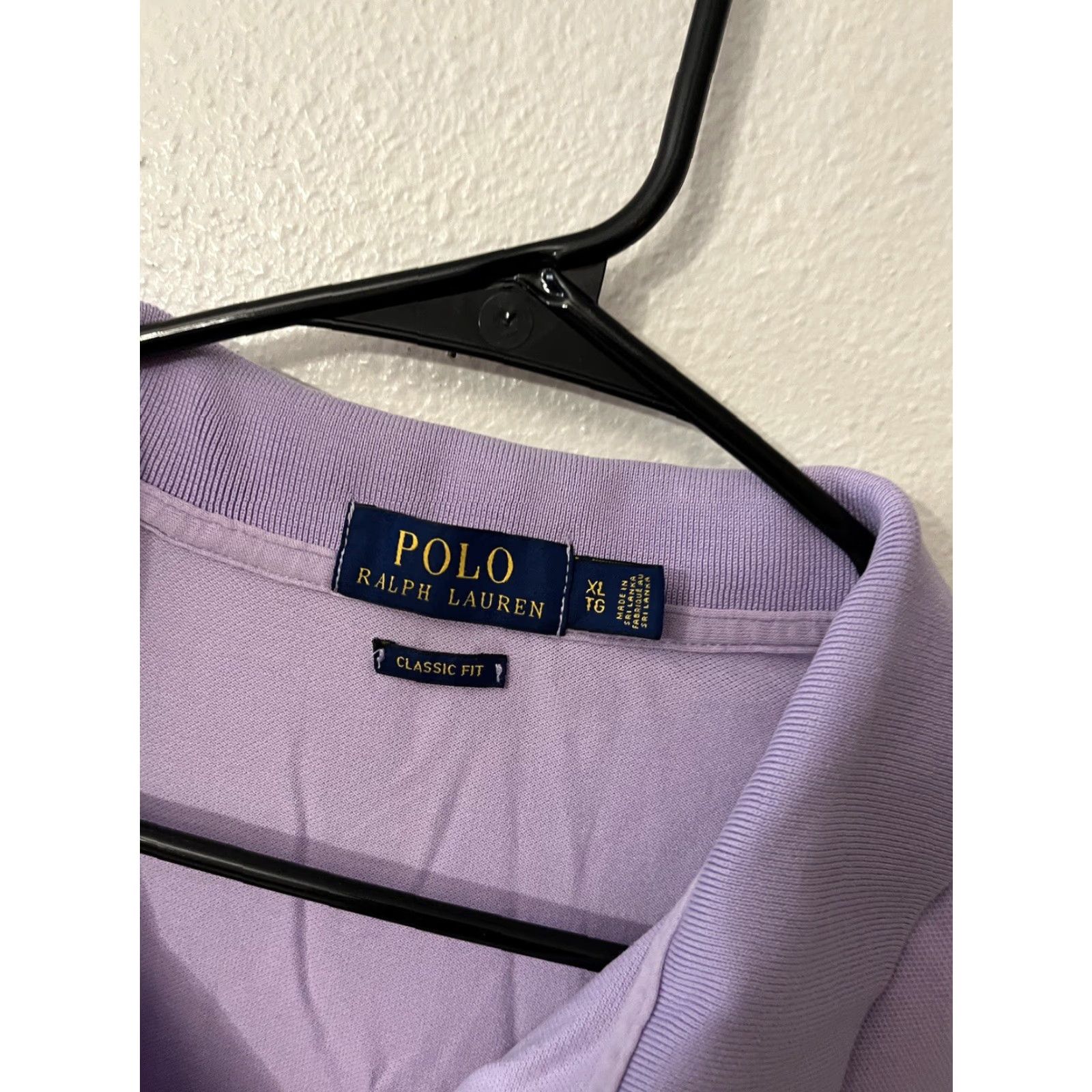 Polo Ralph Lauren Polo Ralph Lauren Shirt Purple Pony XL Mens Classic Fit 90s Logo Size US XL / EU 56 / 4 - 3 Thumbnail